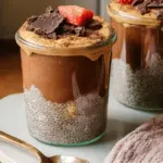 High-Protein Peanut Butter & Chocolate Chia Pudding