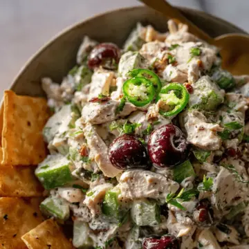 Cherry Jalapeno Chicken Salad