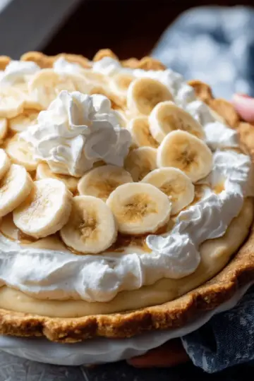 Homemade Banana Cream Pie