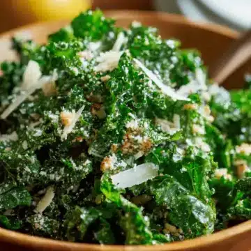 Lemon Parmesan Kale Salad