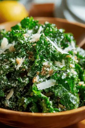 Lemon Parmesan Kale Salad