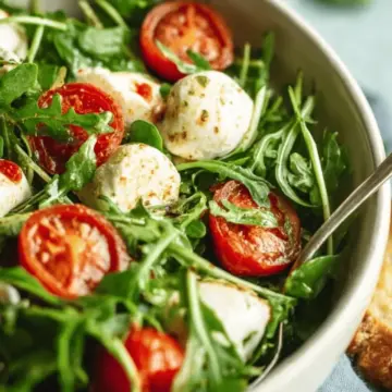 Arugula Caprese Salad