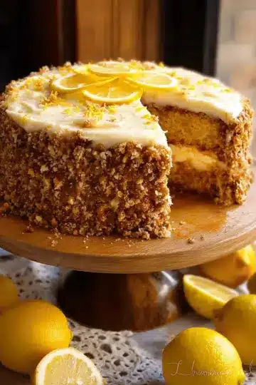 Lemon Crunch Cake Recipe