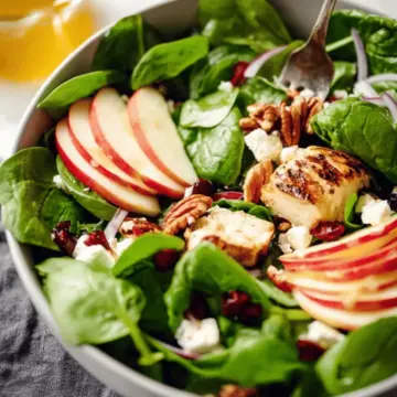 Apple Spinach Salad