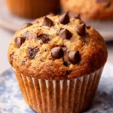 Banana Chocolate Chip Muffins