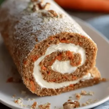 Carrot Cake Roll