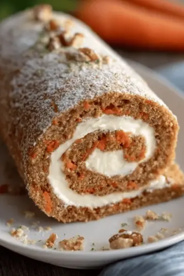 Carrot Cake Roll