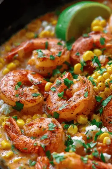Shrimp and Creamed Corn