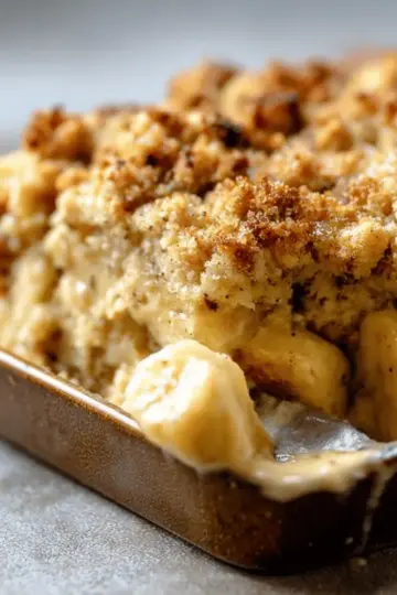 Crumble aux bananes