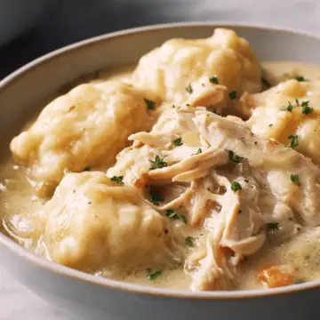 Super Easy Chicken and Dumplings