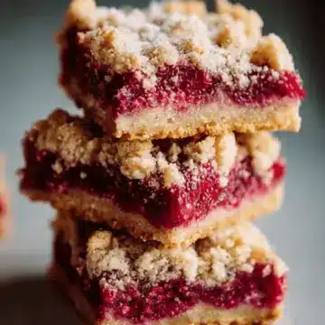 Raspberry Crumble Bars
