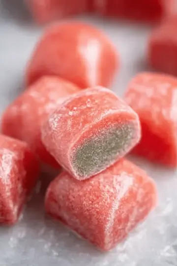 Watermelon Mochi