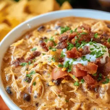 Slow Cooker Cream Cheese Crack Chicken Chili