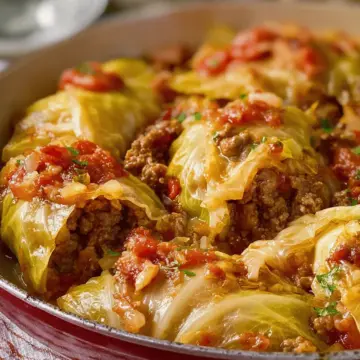 Unstuffed Cabbage Roll