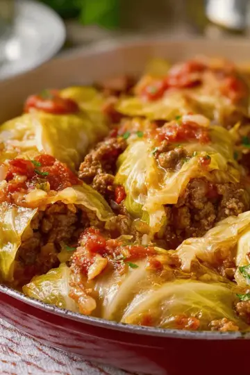 Unstuffed Cabbage Roll