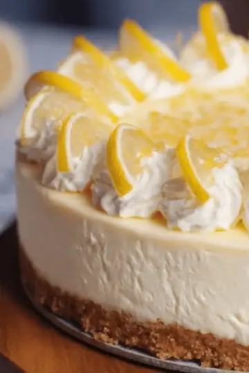 No-Bake Lemon Cheesecake!