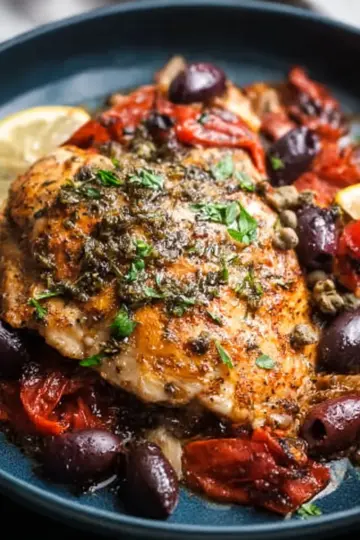 Slow Cooker Mediterranean Chicken