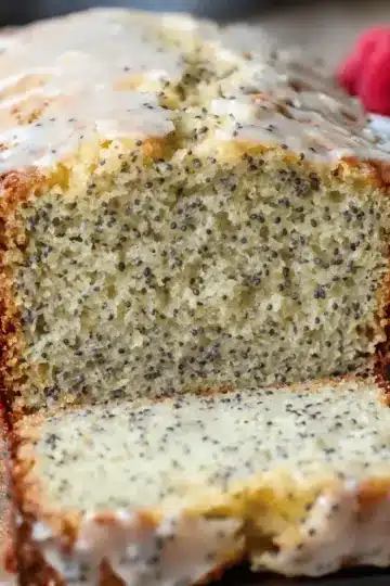 Almond Poppyseed Loaf Cake