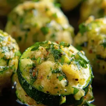 Zucchini Garlic Bites