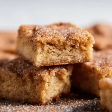 Cinnamon Sugar Blondies