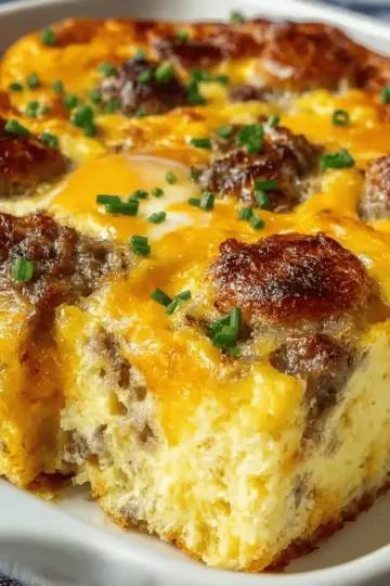 Easy Egg & Sausage Casserole