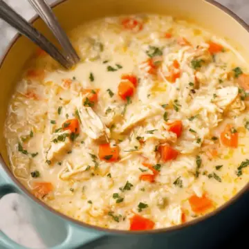 Creamy Chicken and Rice Soup