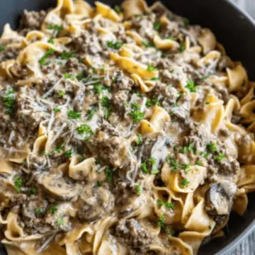 Ground Beef Stroganoff Recipe