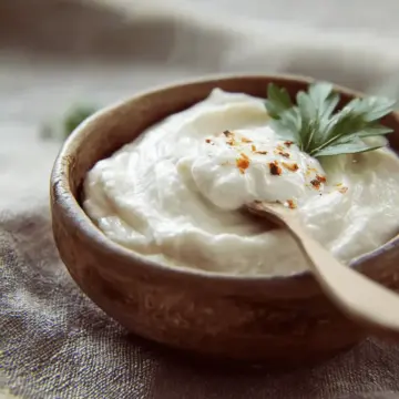 Traditional Toum (Lebanese Garlic Sauce)