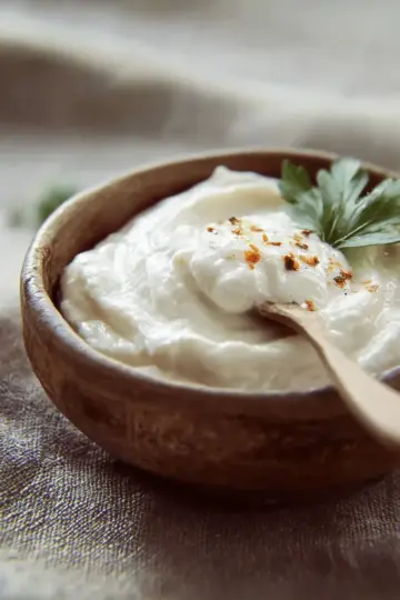 Traditional Toum (Lebanese Garlic Sauce)