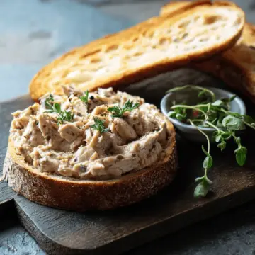 Smoked mackerel pâté