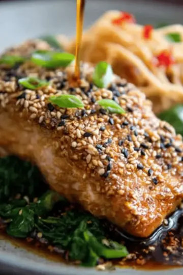 Sesame Crusted Salmon
