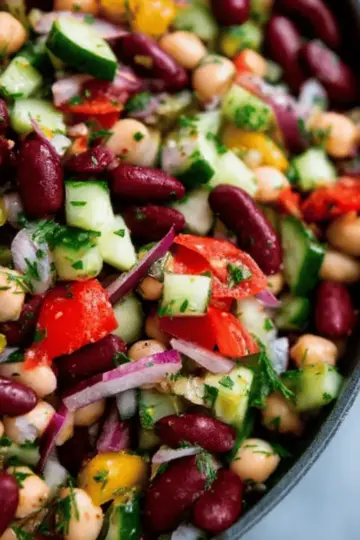 Mediterranean Bean Salad