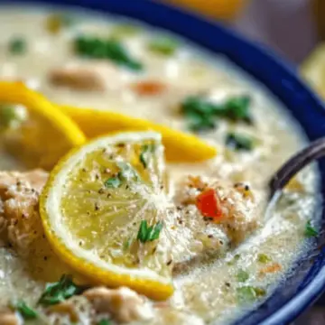 Avgolemono Soup Recipe (Greek Lemon Chicken Soup)