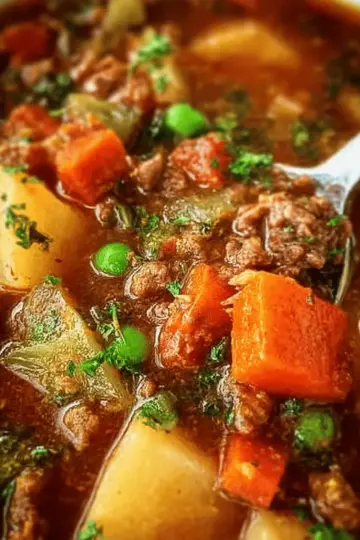 CrockPot Poor Man’s Stew (aka Hamburger Stew)