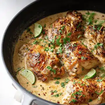 Creamy Coconut Milk Chicken Recipe (One-Skillet)