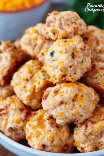 Pimento Cheese Sausage Balls