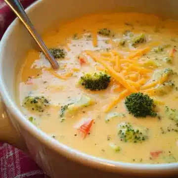 Cheddar Broccoli Potato Soup