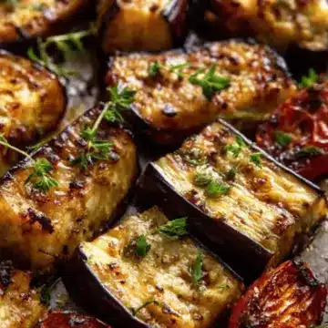 Oven Roasted Eggplant (aubergine)