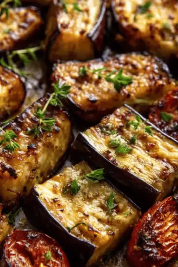 Oven Roasted Eggplant (aubergine)