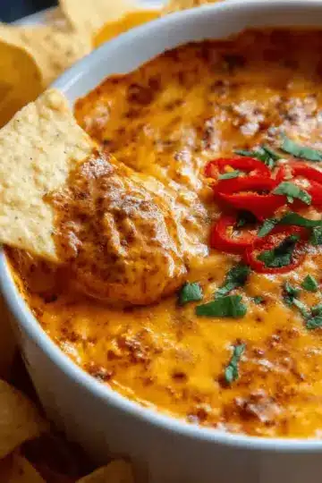 Crockpot Chili Cheese Dip