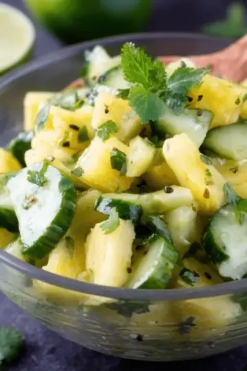 Pineapple Cucumber Salad