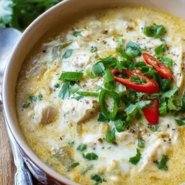 Creamy Green Enchiladas Chicken Soup