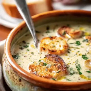 Country French Garlic Soup
