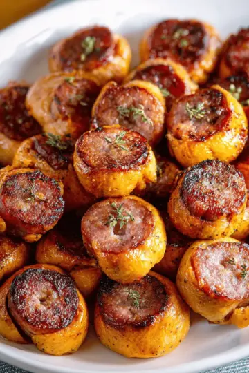 Kilted Sausage Bites