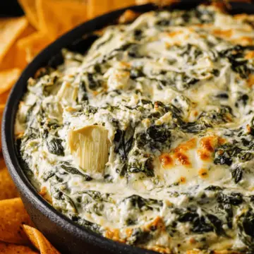 Classic Crock Pot Spinach Artichoke Dip