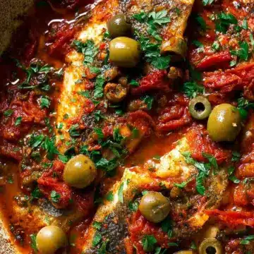 Fish Puttanesca