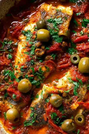 Fish Puttanesca