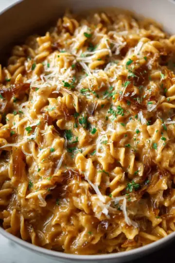 One-pot French Onion Pasta