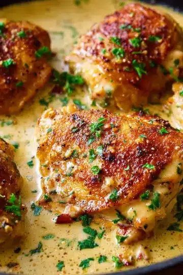 Creamy French Mustard Chicken