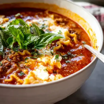 Lasagna Soup